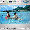 Fabrication professionnelle Sit on Top Clear Trip Transparent Kayak